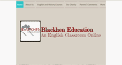 Desktop Screenshot of blackheneducation.com